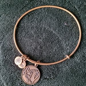 Gold Love Alex and Ani bracelet
